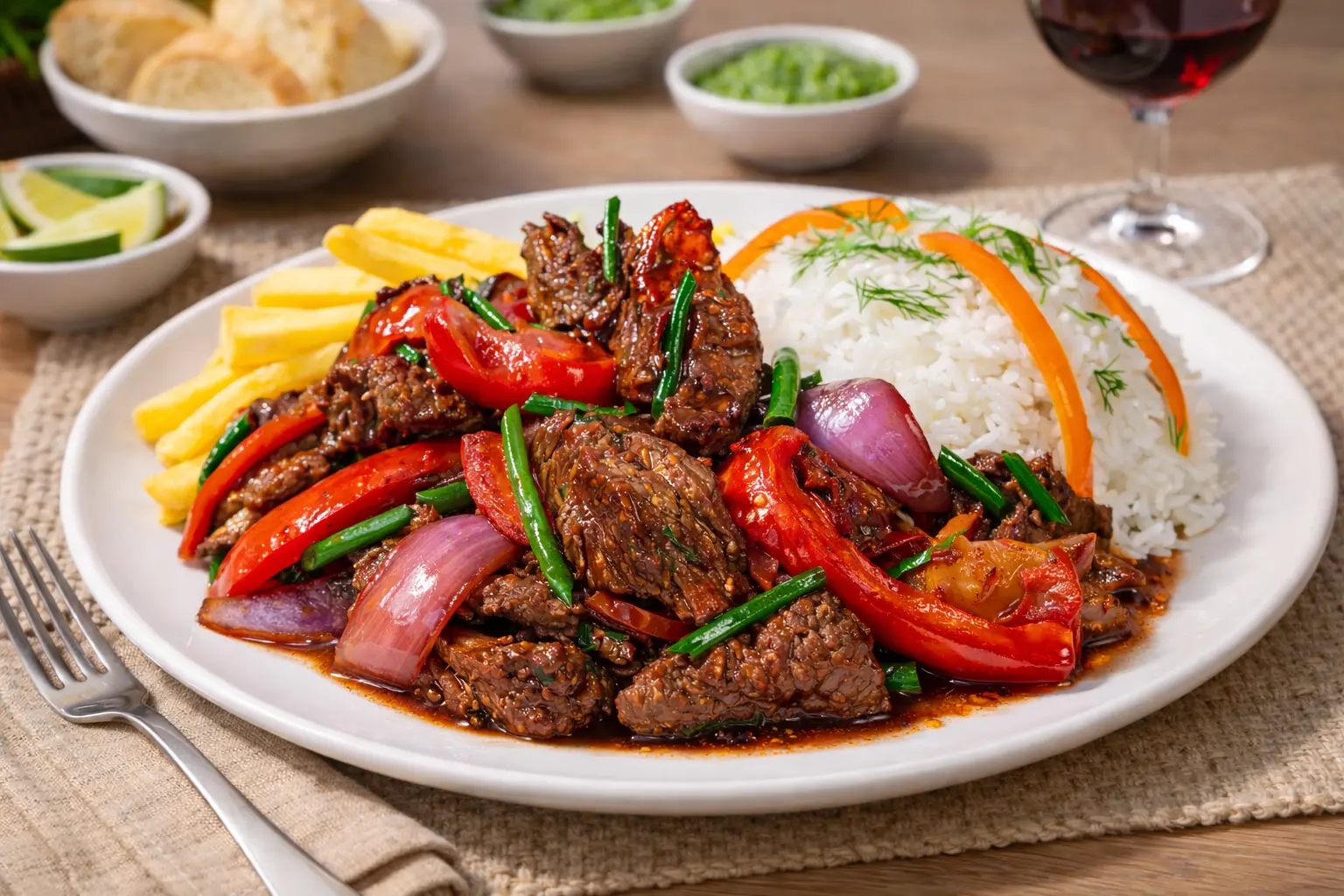 Lomo Saltado de Carne: el clásico peruano que nunca falla