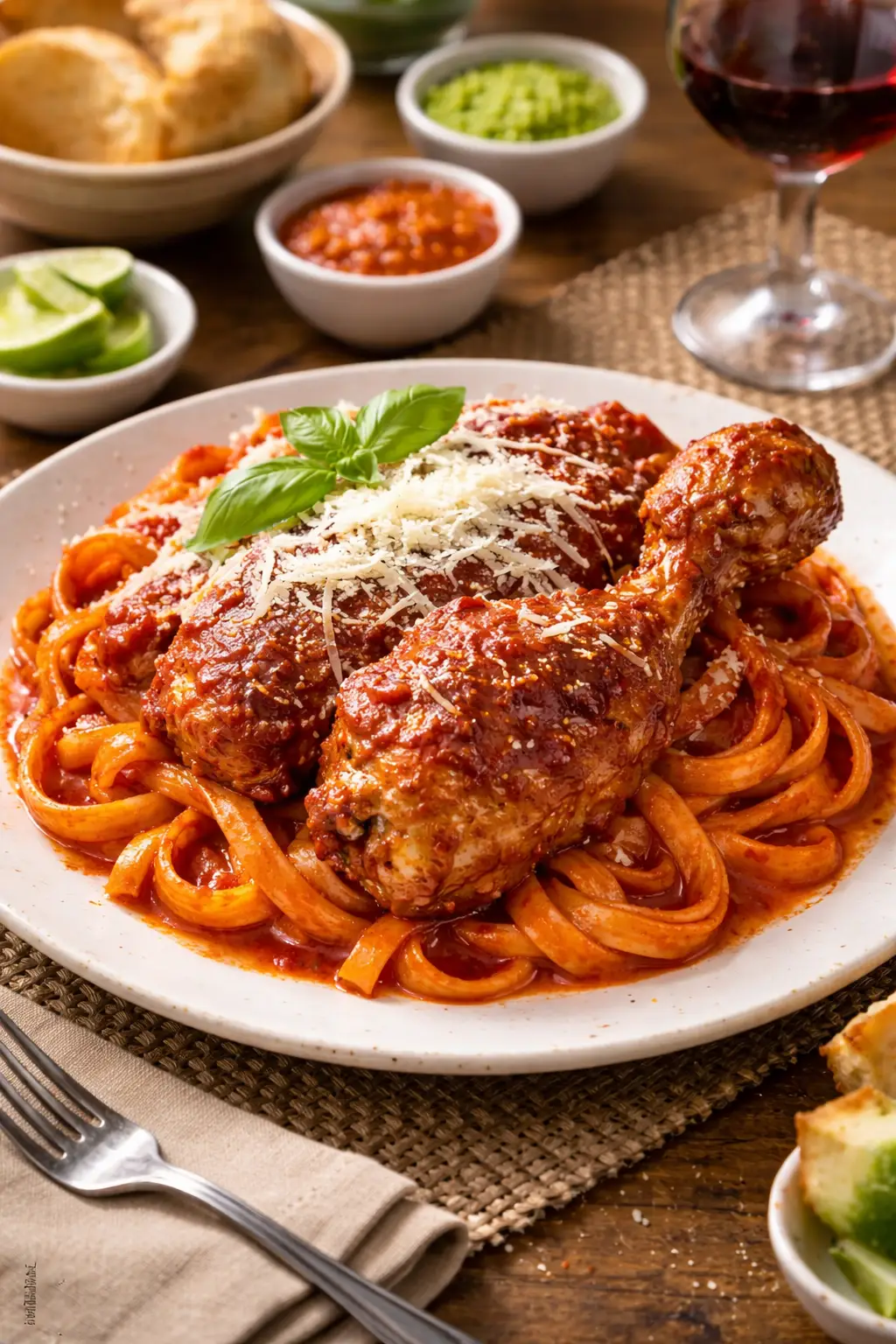 Tallarines Rojos con Pollo: receta casera peruana paso a paso